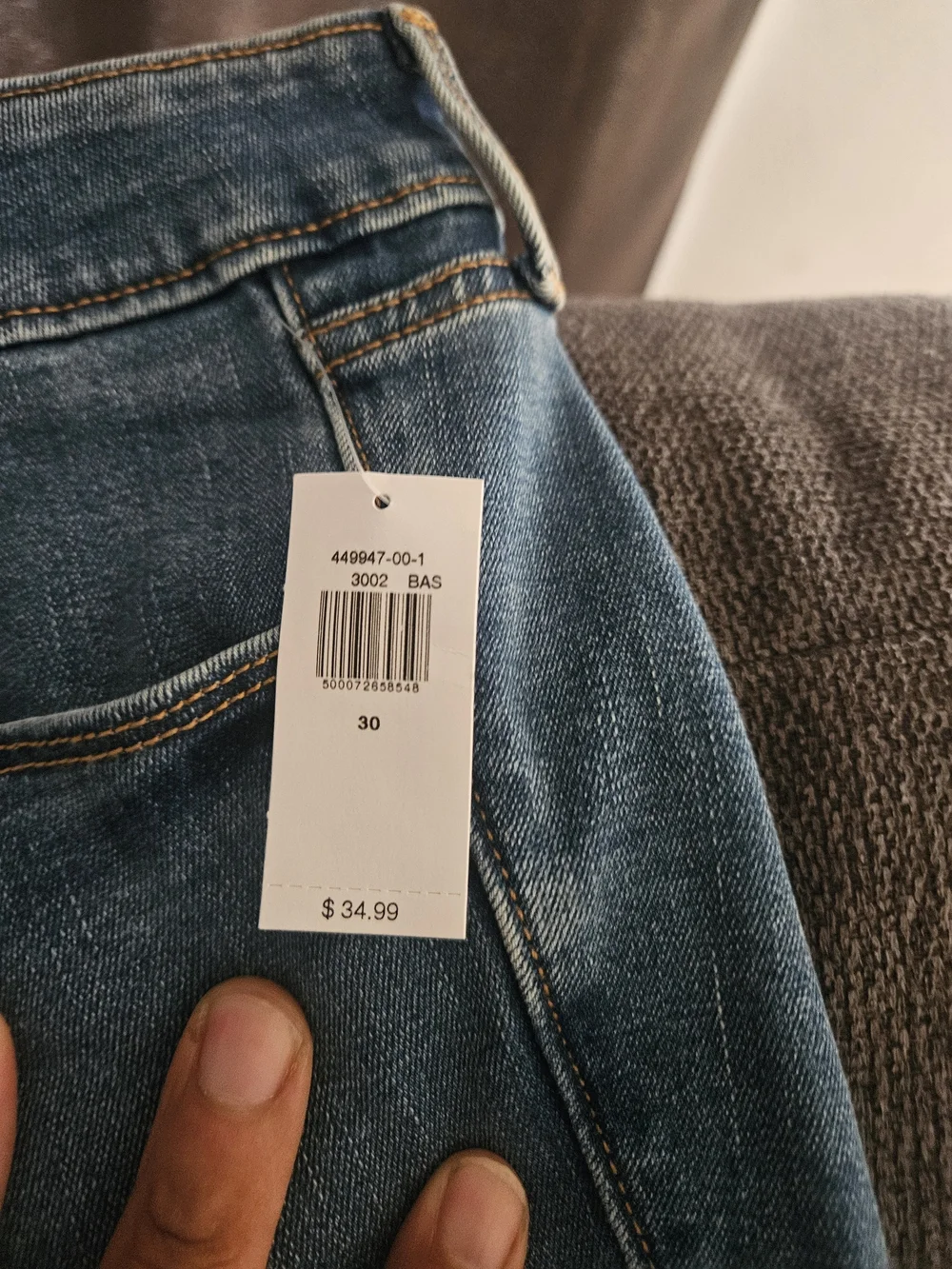 Old Navy Women's Slim Straight Denim Jeans - Light Blue